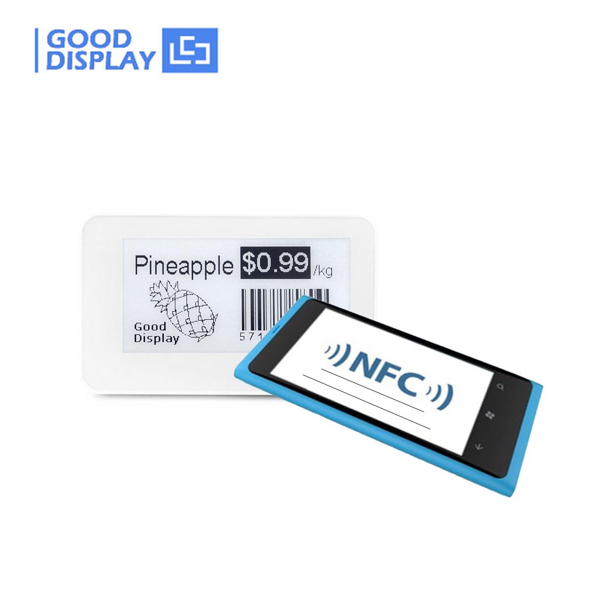 Nfc Tag Programmable - 2.13 Inch Wireless Passive NFC-Powered E-Paper