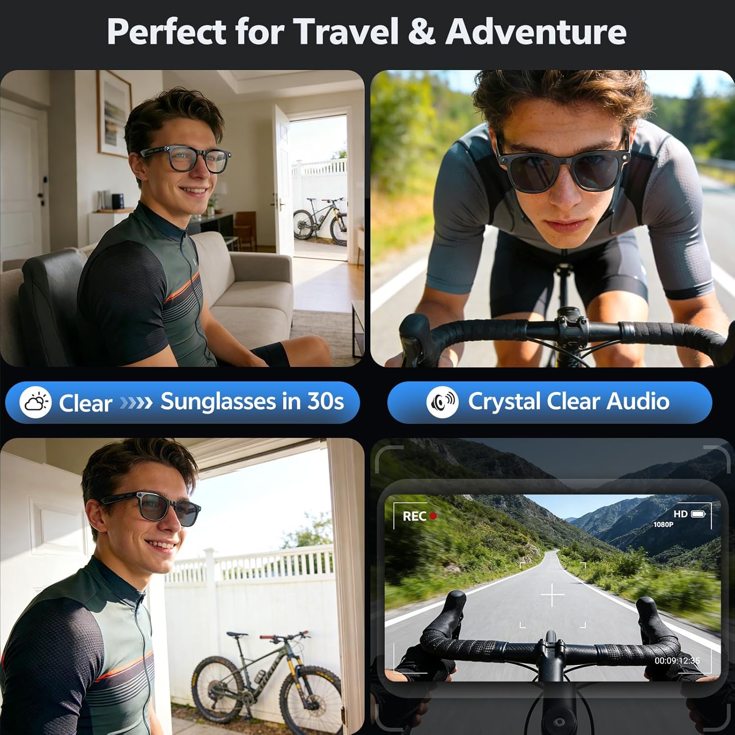 2026 4K 8MP Smart Glasses Men  - огляд і ціна Smart Glasses Ar