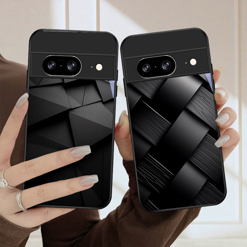 Dark geometric texture For Goo - огляд і ціна Google Pixel 8A