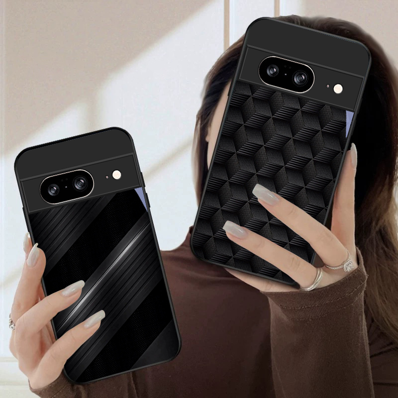 Dark geometric texture For Goo - огляд і ціна Google Pixel 8A