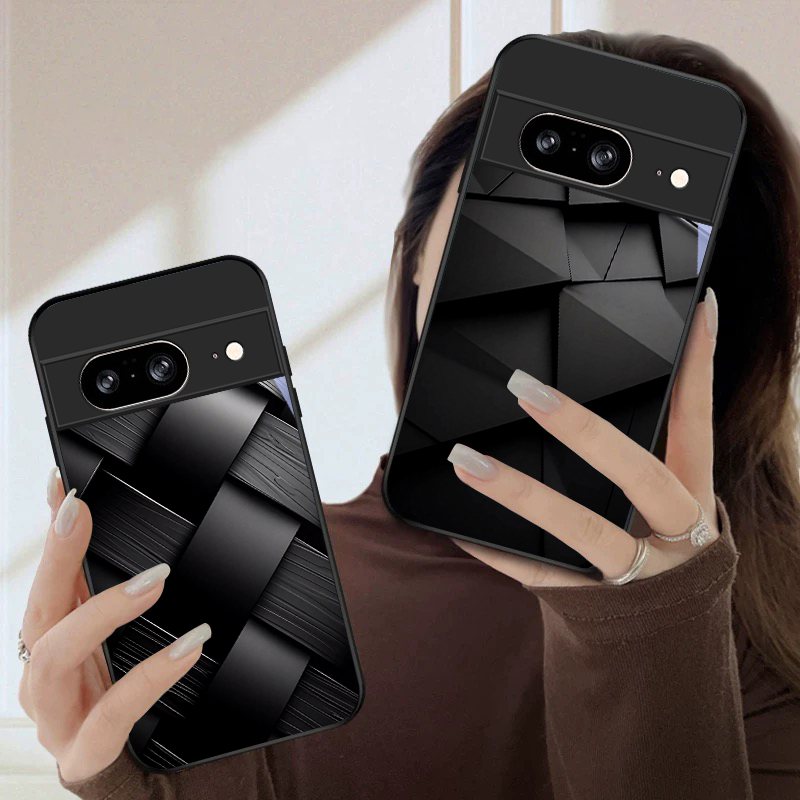 Dark geometric texture For Goo - огляд і ціна Google Pixel 8A
