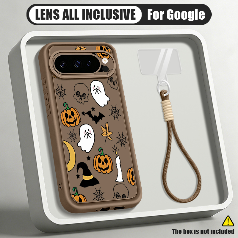 Cartoon Halloween Pattern Lany - огляд і ціна Google Pixel 8A