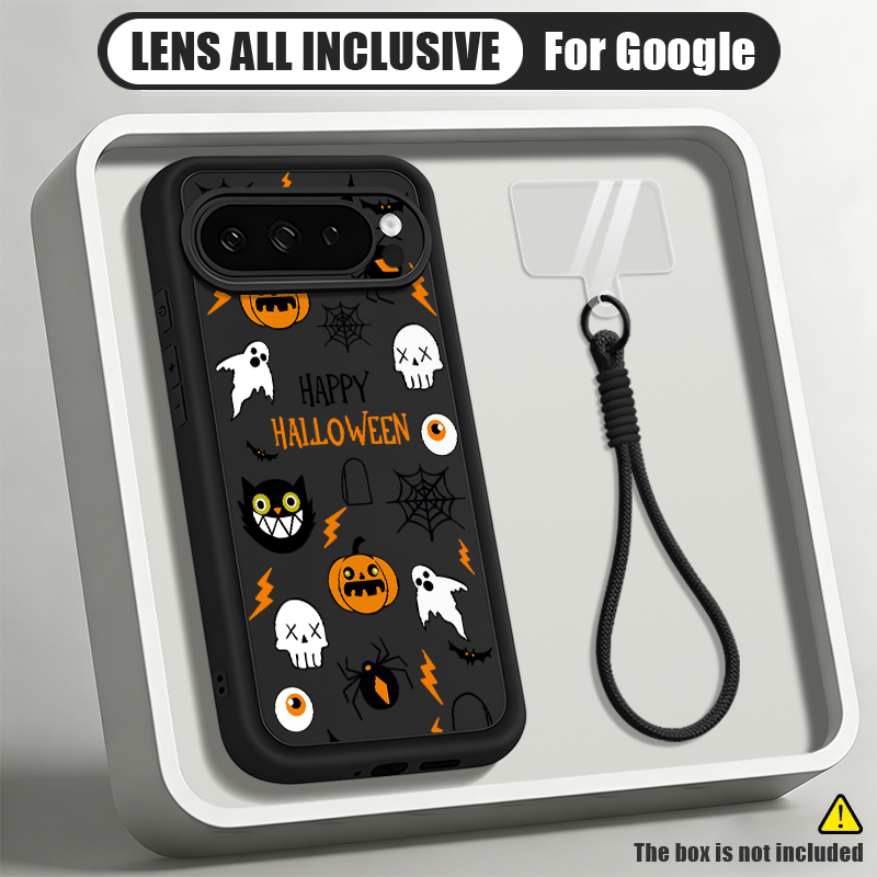 Cartoon Halloween Pattern Lany - огляд і ціна Google Pixel 8A