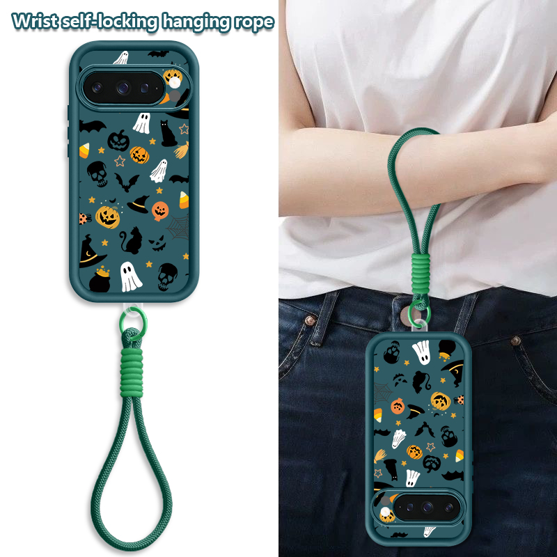 Cartoon Halloween Pattern Lany - огляд і ціна Google Pixel 8A