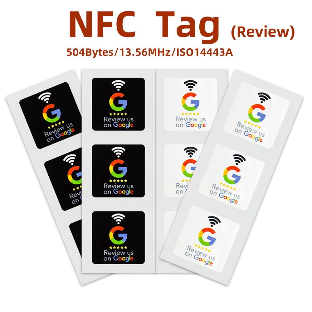 Google Review Tags NFC Program - огляд і ціна Nfc Tag Programmable