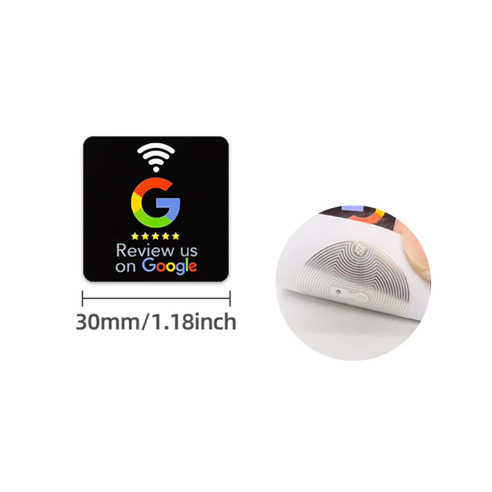 Google Review Tags NFC Program - огляд і ціна Nfc Tag Programmable