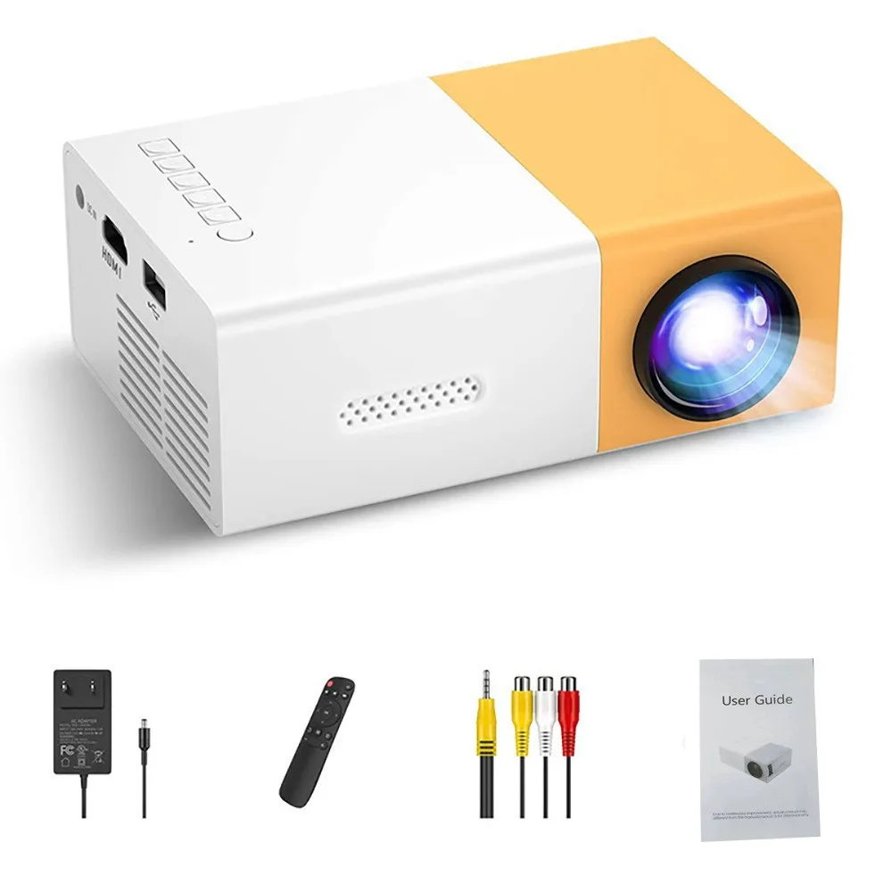 110V-220V Portable TV Projecto - огляд і ціна Mini Projector Portable