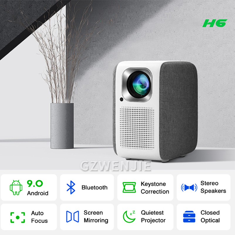 H6 Mini Projector LED 1080P Fu - огляд і ціна Mini Projector Portable