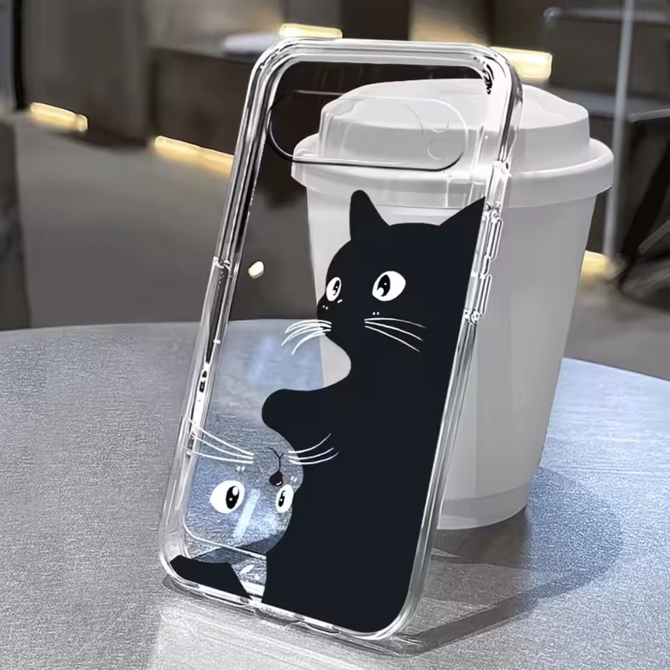 Hot Kawaii Cartoon Black Cat P - огляд і ціна Google Pixel 8A
