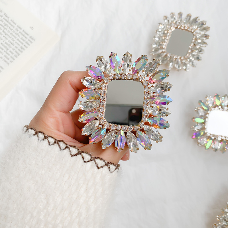 Luxury Shiny Square Mirror Mob - огляд і ціна Mobile Electronics Gadgets
