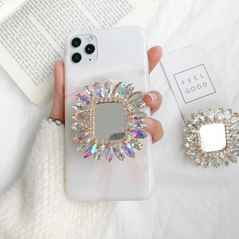 Luxury Shiny Square Mirror Mob - огляд і ціна Mobile Electronics Gadgets