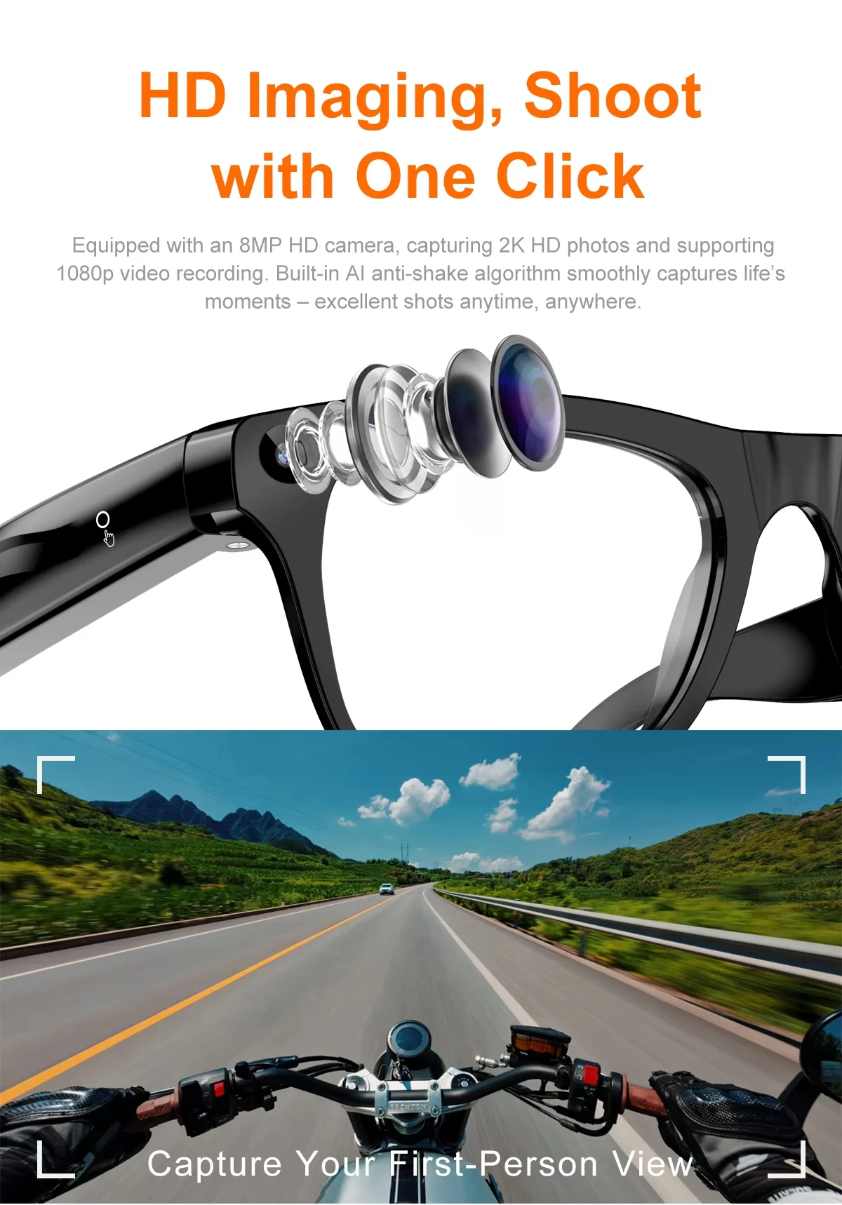 Lenovo Smart Camera Glasses HD - огляд і ціна Smart Glasses Ar