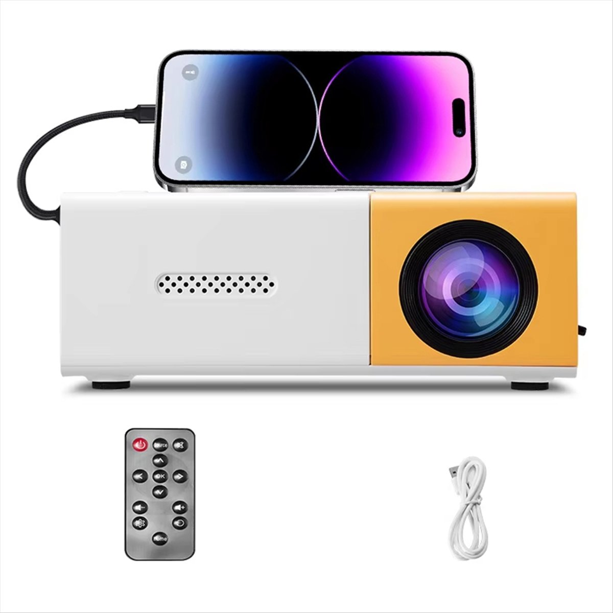Delighted- Portable Mini Proje - огляд і ціна Mini Projector Portable
