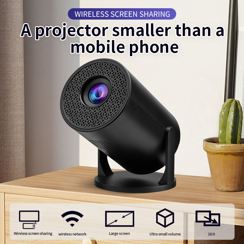 NEW Wifi HY300mini 2026  4K Sm - огляд і ціна Mini Projector Portable