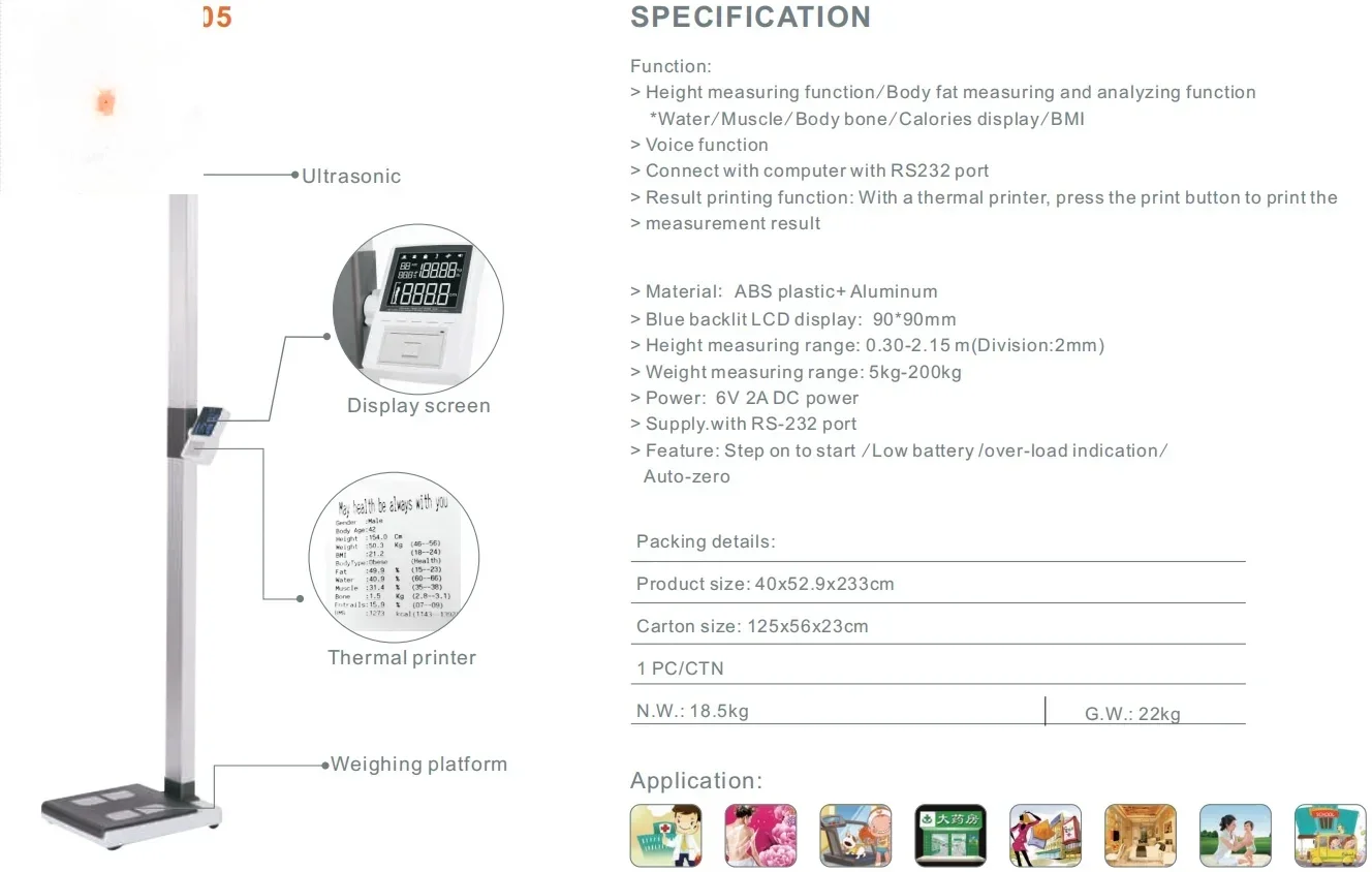 Adjustable Smart Human Body Fa - огляд і ціна Body Fat Scale Smart