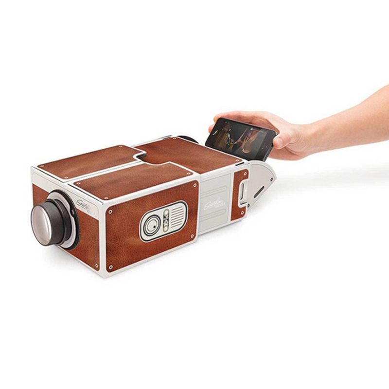 DIY 3D Projector Cardboard Min - огляд і ціна Mini Projector Portable