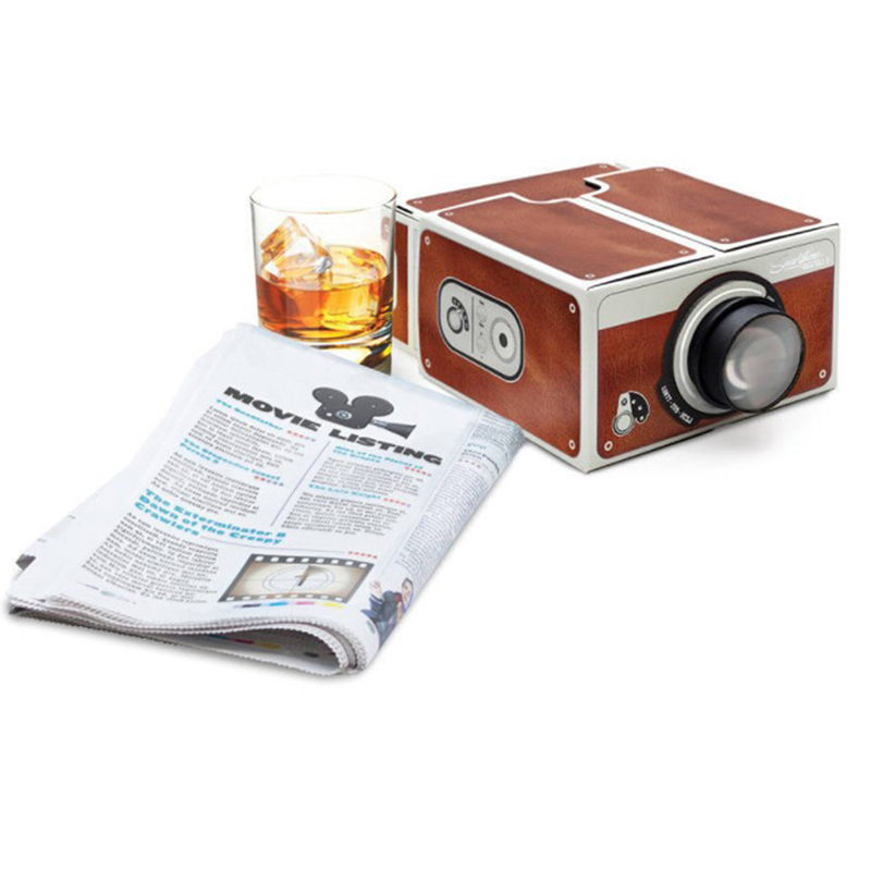 DIY 3D Projector Cardboard Min - огляд і ціна Mini Projector Portable