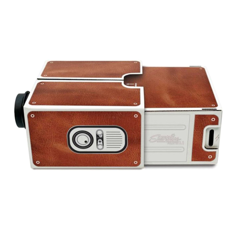 DIY 3D Projector Cardboard Min - огляд і ціна Mini Projector Portable