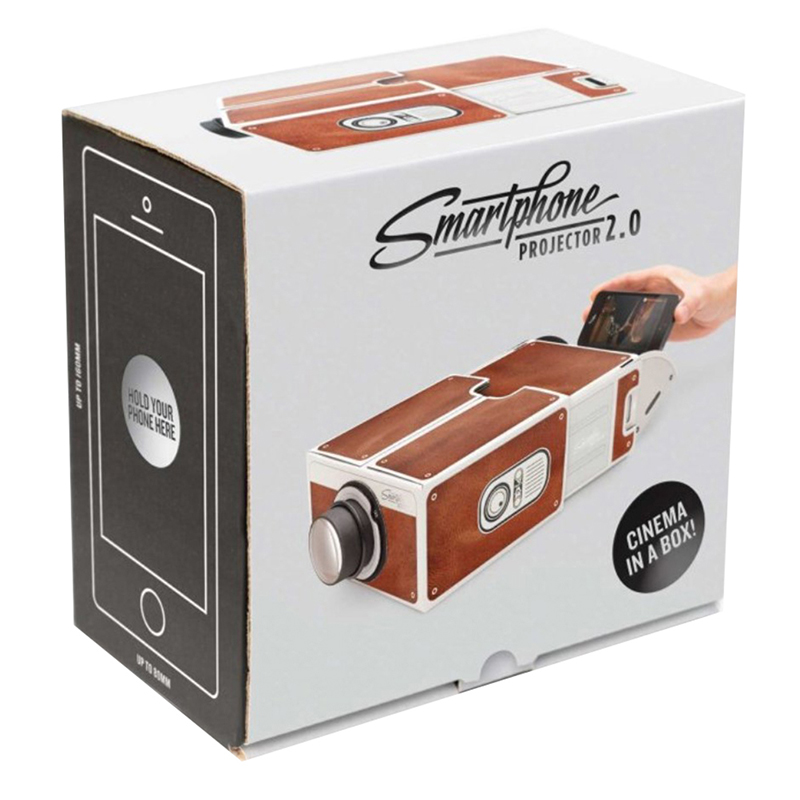 DIY 3D Projector Cardboard Min - огляд і ціна Mini Projector Portable