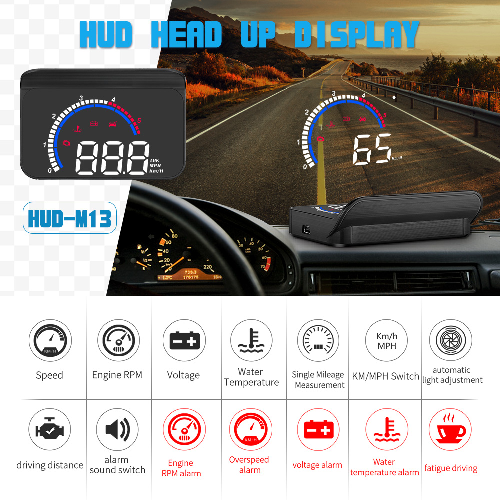 M13 Car OBD Speed Projector fo - огляд і ціна Mini Projector Portable