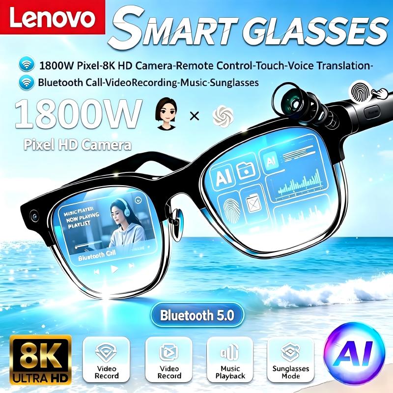 Lenovo AI Smart Glasses 1800W  - огляд і ціна Smart Glasses Ar