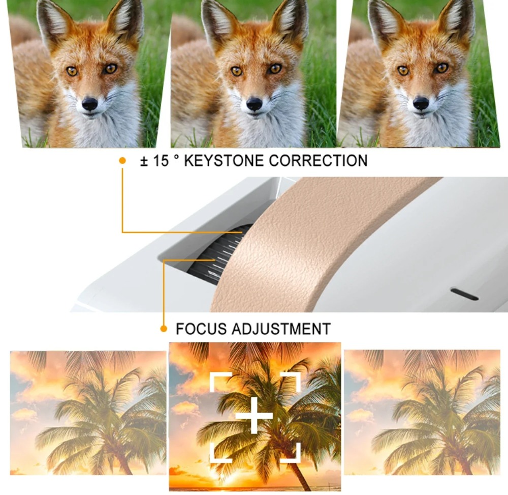Portable Smart 4K Projector Mi - огляд і ціна Mini Projector Portable